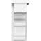 Ekena Millwork Standard Highland Architectural Grade PVC Corbel, 3 1/2"W x 6"D x 8 3/8"H CORP04X06X08HLD - alternate 3